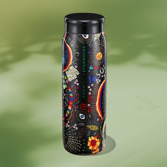 FARM Rio + Starbucks Other - FARM Rio + Starbucks Borogodo 20 oz. Stainless Steel Water Bottle, NWT
